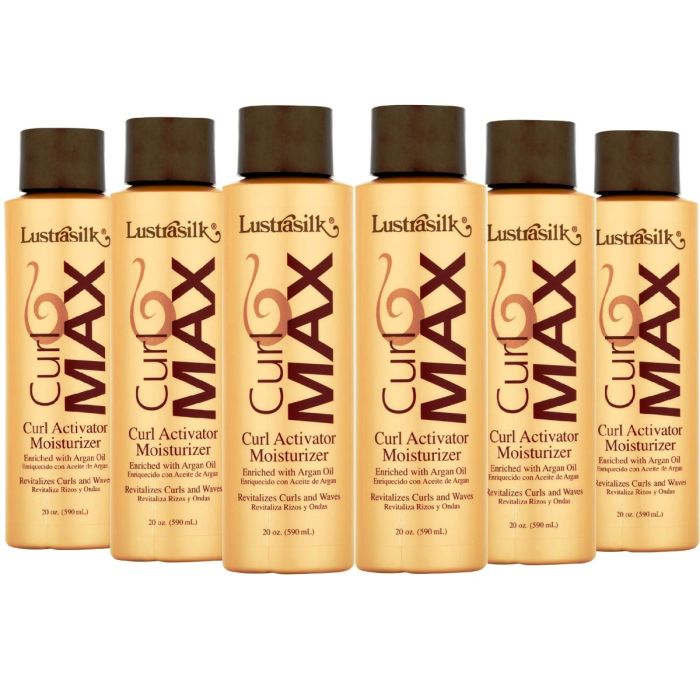 Lustrasilk Curl Max Curl Activator Moisturizer 20 oz [6 Pack]