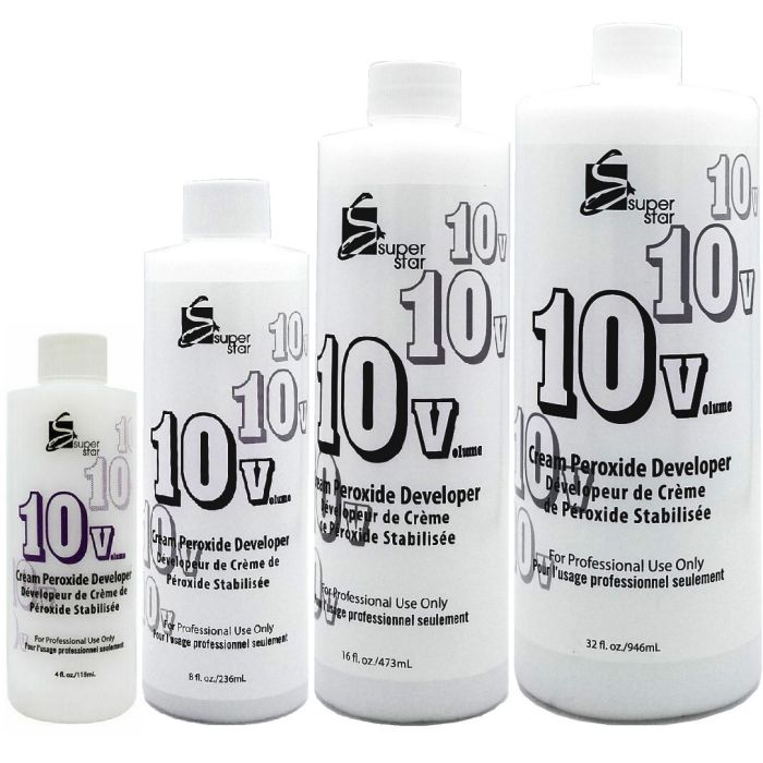 Marianna Super Star Cream Peroxide Developer 10 Volume [Available in 4oz, 8oz, 16oz, 32oz, 1Gallon]