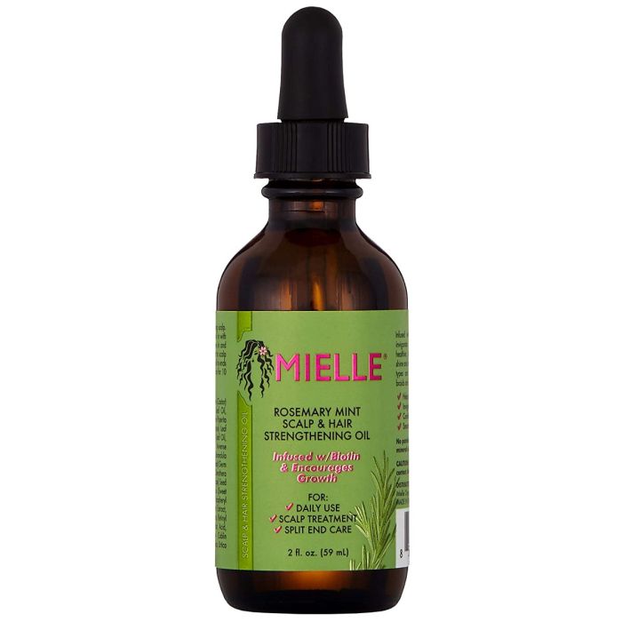 Mielle Rosemary Mint Scalp & Hair Strengthening Oil 2 oz