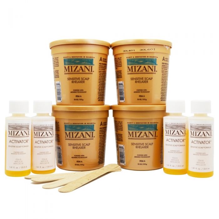 Mizani Sensitive Scalp Relaxer Kit 7.5 oz - 4 Applications