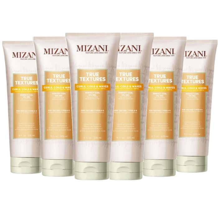 Mizani True Textures Perfect Coil Oil Gel - Tube 11 oz [6 Pack]