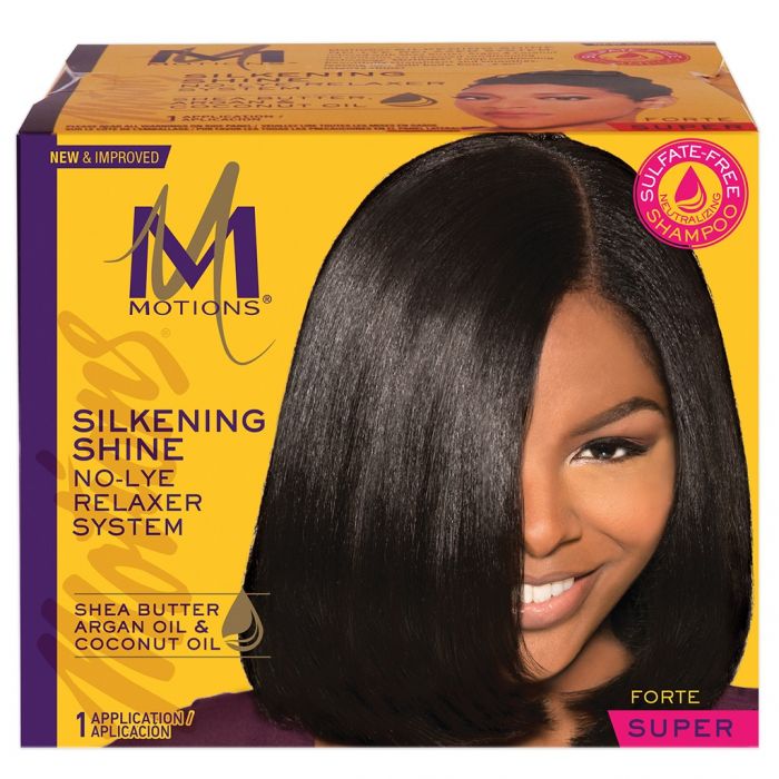 Motions Silkening Shine No-Lye Relaxer System Super - 1 Application