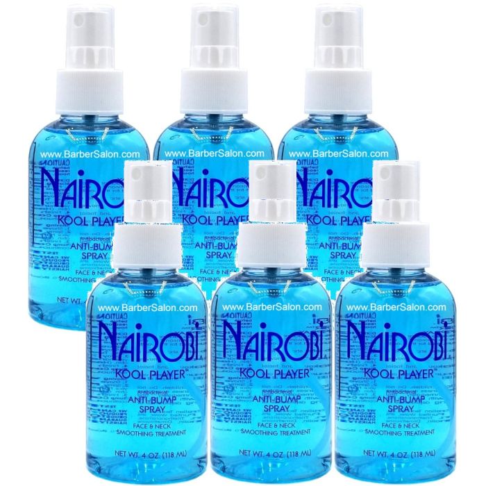 Nairobi Kool Player Anti Bump Spray 4 oz [6 Pack]