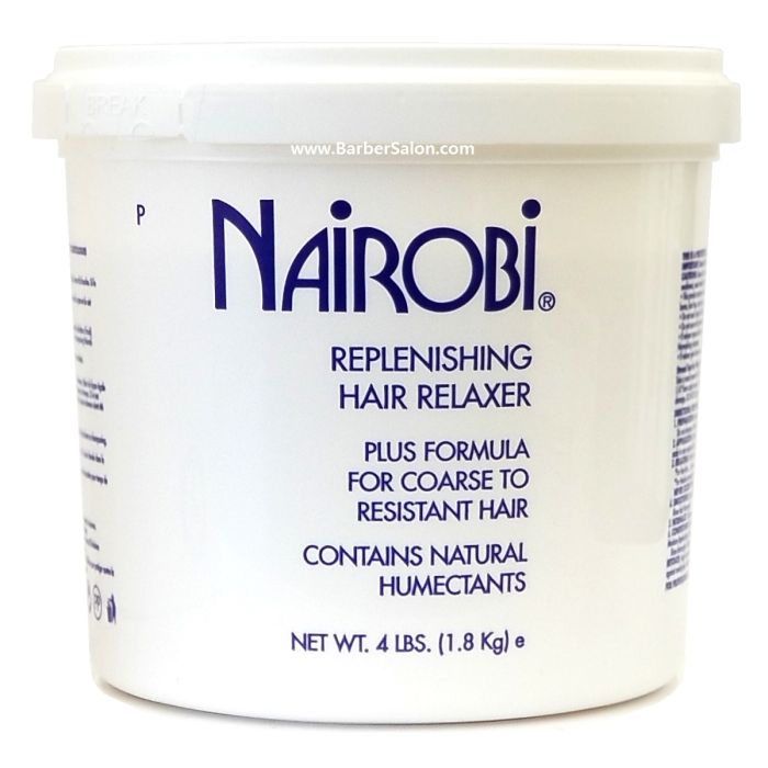 Nairobi Replenishing Hair Relaxer - Plus Formula For Coarse To Resistant Hair 4 Lbs