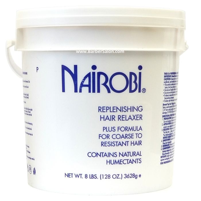 Nairobi Replenishing Hair Relaxer - Plus Formula For Coarse To Resistant Hair 8 Lbs