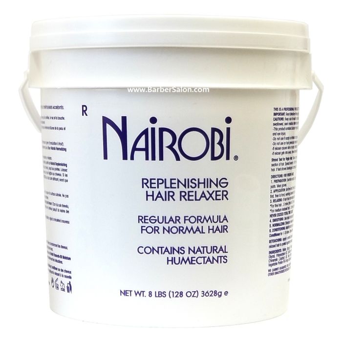 Nairobi Replenishing Hair Relaxer - Regular Formula For Normal Hair 8 Lbs