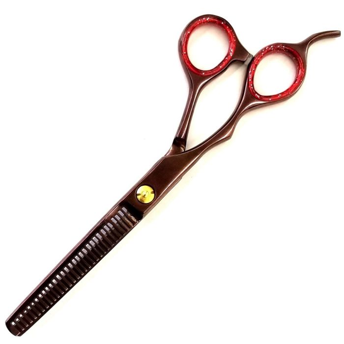 Nexxzen Shear Collection Left-Handed Thinnng Shears - Rose Gold 6.5" #523362