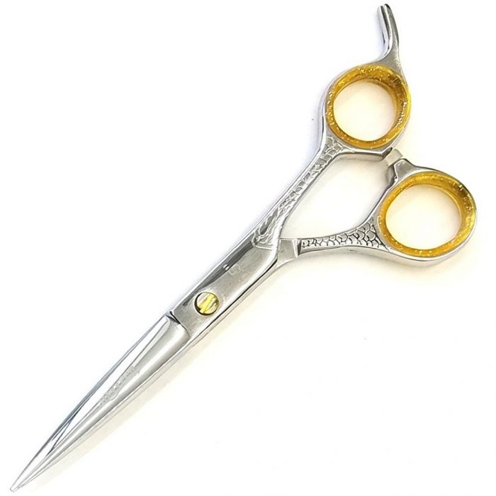 Nexxzen Shear Collection Shears - Silver with Design 6.5" #752813