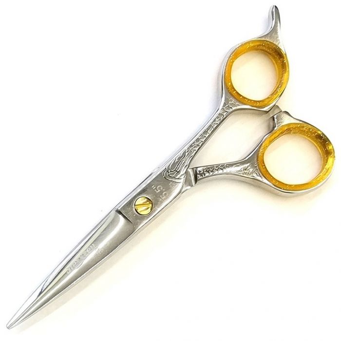 Nexxzen Shear Collection Shears - Silver with Design 5.5" #752820