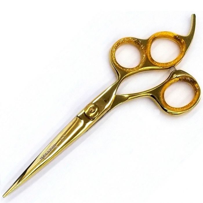 Nexxzen Shear Collection Three Finger Shears - Gold 5.5" #753025