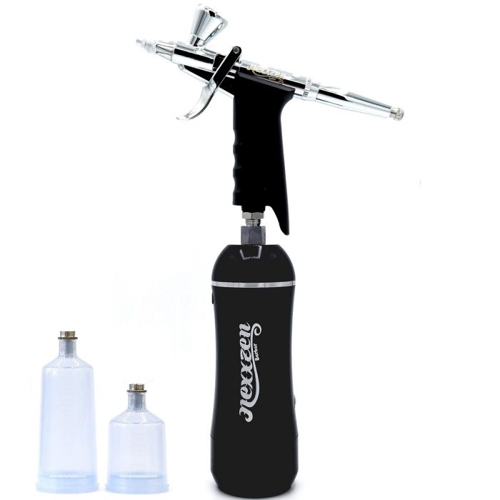 Nexxzen Cordless 2-Speed Airbrush Kit - Black #NZABBK