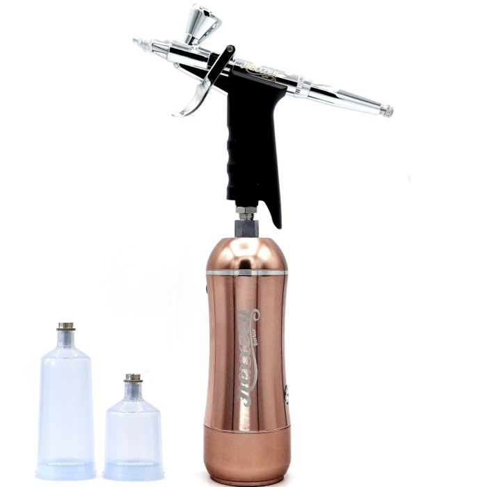 Nexxzen Cordless 2-Speed Airbrush Kit - Rose Gold #NZABGD