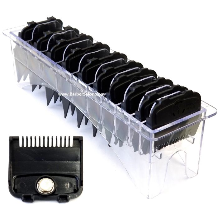 Nexxzen Single Magnatic 10 Pack Cutting Guides with Organizer - Black #N-6