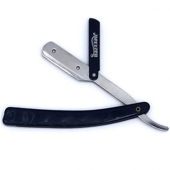 Nexxzen Professional Barber Swing Lock Razor - Black #NZR030-BK