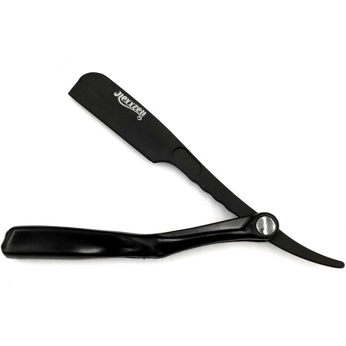 Nexxzen Plastic Folding Feather Razor - Black #NZR-5890