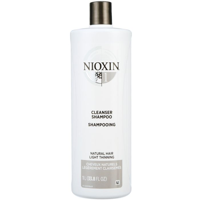 Nioxin Cleanser Shampoo System No.1 - Natural Hair Light Thinning 33.8 oz