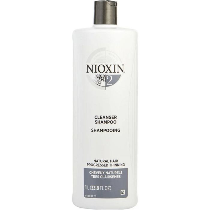 Nioxin Cleanser Shampoo System No.2 - Natural Hair Progressed Thinning 33.8 oz