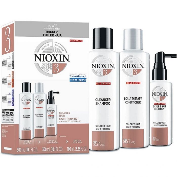 Nioxin 3 Part System No.3 - Colored Hair Light Thinning [LARGE]