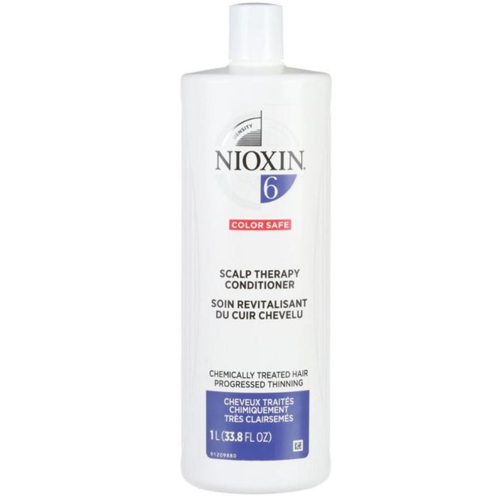 Nioxin Scalp Therapy Conditioner System No.6 - Chemically Treated Hair Progressed Thinning 33.8 oz