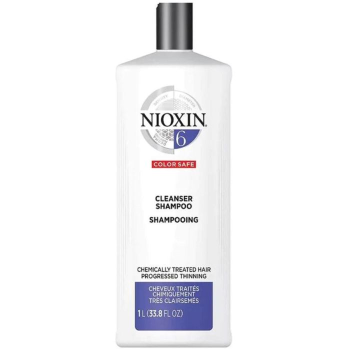Nioxin Cleanser Shampoo System No.6 - Chemically Treated Hair Progressed Thinning 33.8 oz