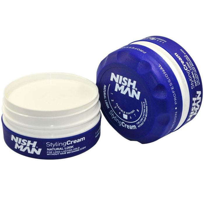 Nishman Hair Styling Cream [Hold Level 5] 5 oz