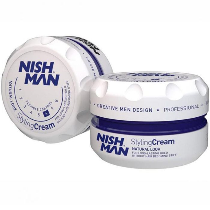 Nishman Hair Styling Cream [Hold Level 6] 5 oz
