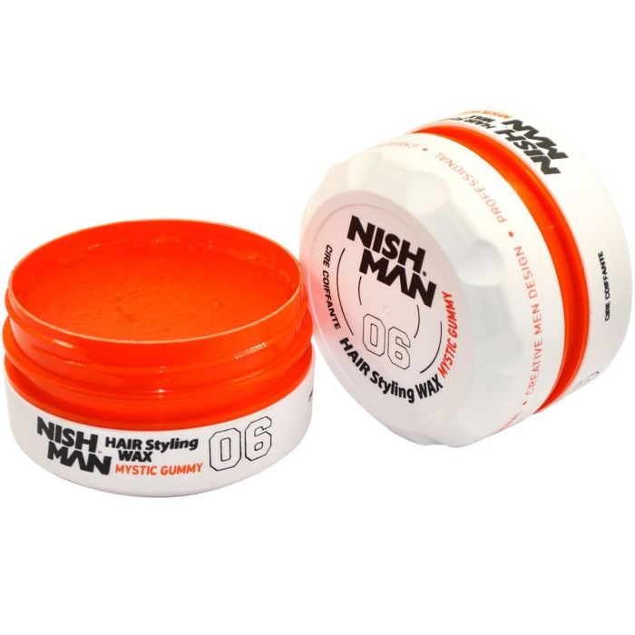 Nishman Hair Styling Wax [06 Mystic Gummy] 5 oz