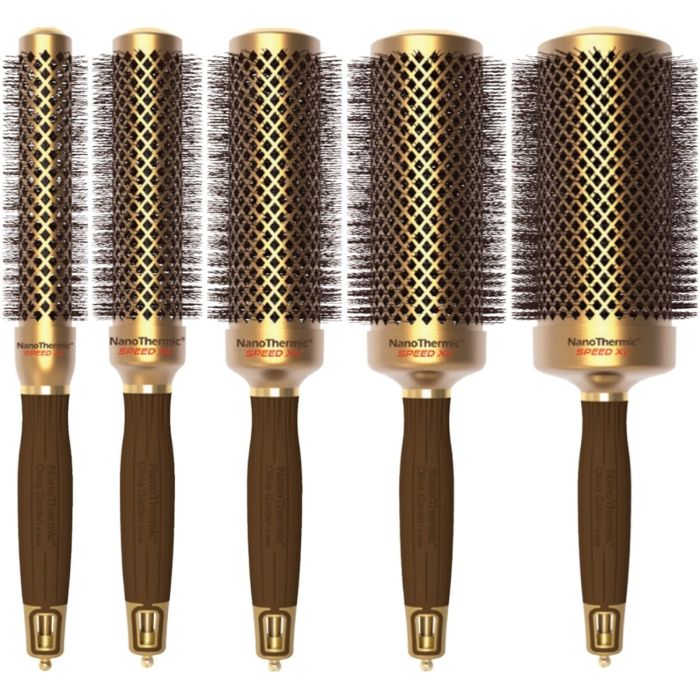Olivia Garden Nano Thermic Speed XL Thermal Brush [Available in 1" to 2.75"]