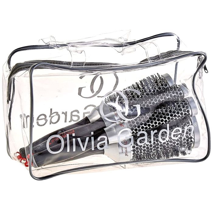 Olivia Garden Pro Thermal Anti-Static Brush 4 Pcs Bag Deal #TDL04