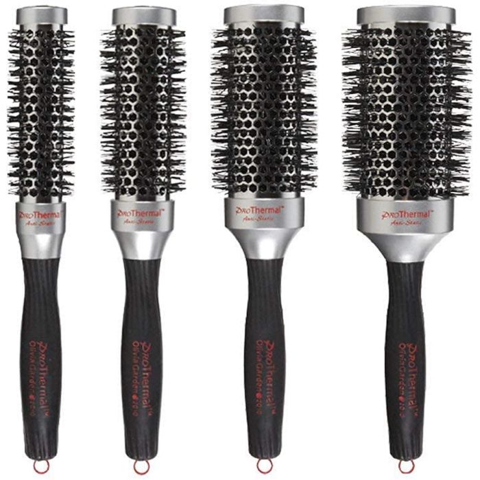 Olivia Garden Pro Thermal Anti-Static Brush 4 Pcs Bag Deal #TDL04