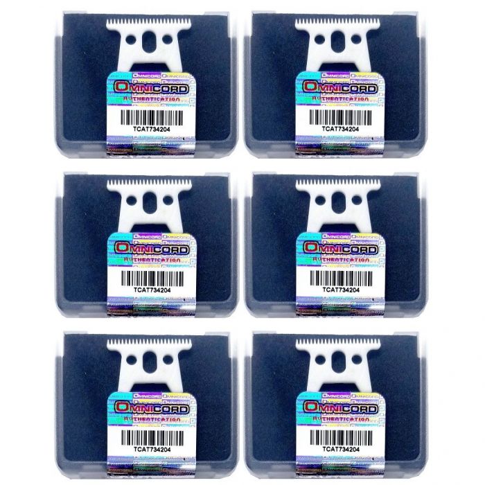 Omnicord Andis Slimline Pro Ceramic Blade - 6 Pack