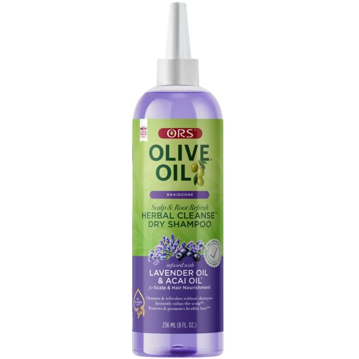 ORS Olive Oil Braidzone Herbal Cleanse Dry Shampoo 8 oz