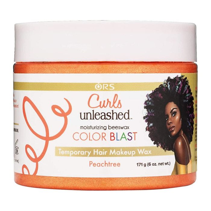 ORS Curls Unleashed Color Blast Temporary Hair Makeup Wax - Peachtree 6 oz