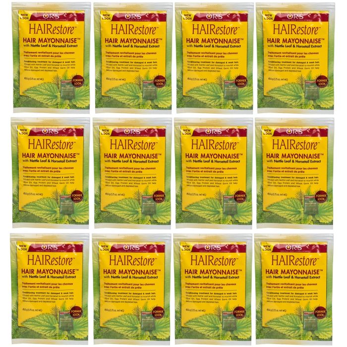 ORS HAIRestore Hair Mayonnaise Treatment - Travel Packet 1.75 oz - 12 Pack