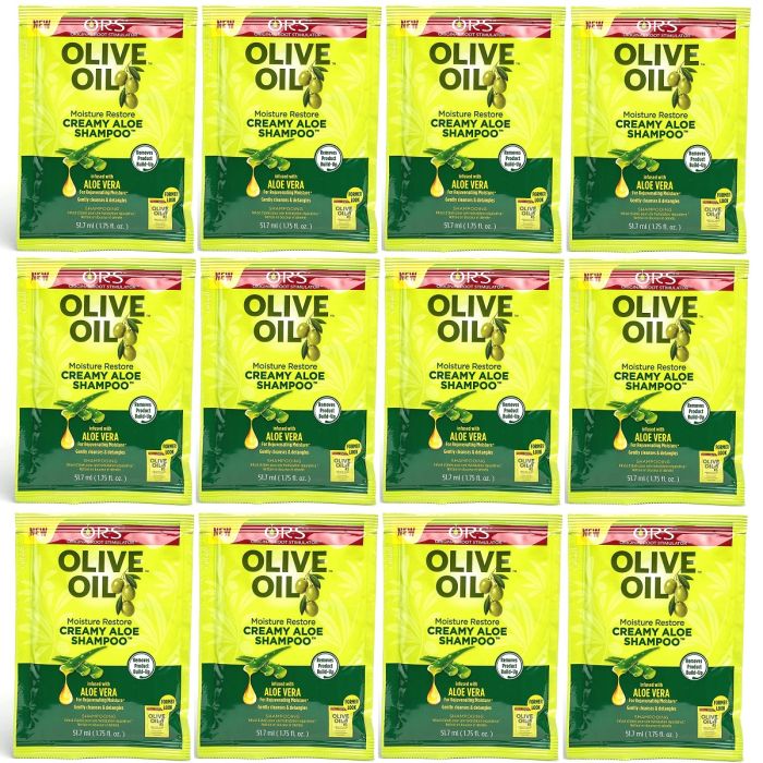 ORS Olive Oil Creamy Aloe Shampoo 1.75 oz - 12 Pack