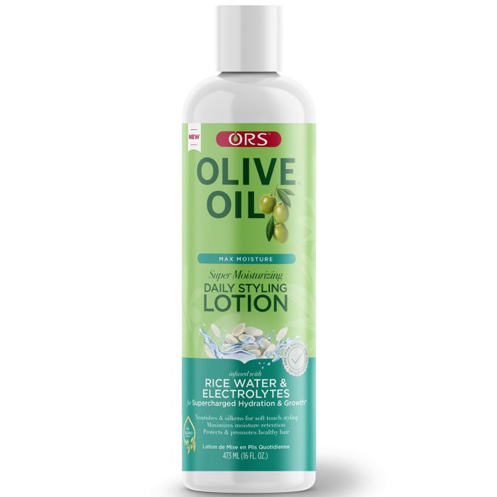 ORS Olive Oil Max Moisture Super Moisturizing Daily Styling Lotion 16 oz