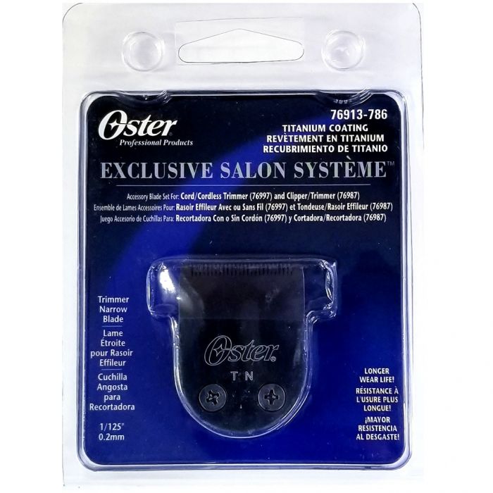 Oster Titanium Coating Trimmer Narrow Blade For Cord / Cordless Trimmer (76997) & (76987) #76913-786