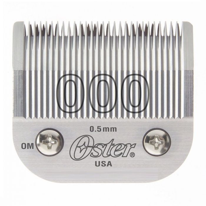 Oster Detachable Blade [#000] - 1/50" Fits Classic 76, Octane, Model One, Model 10 Clippers #76918-026