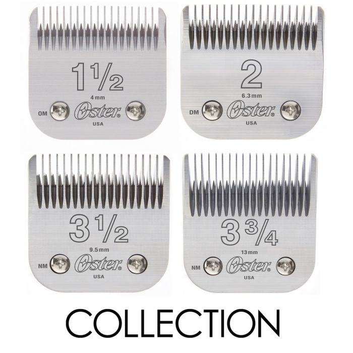 Oster Detachable Blades Fits Classic 76, Octane, Model One Clipper [COLLECTION]