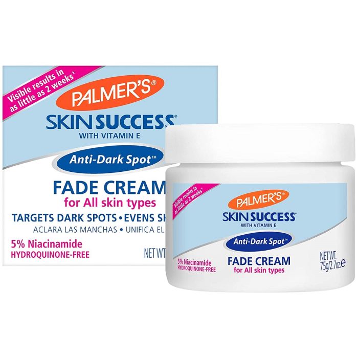 Palmer's Skin Success Anti-Dark Spot Fade Cream For all skin types 2.7 oz