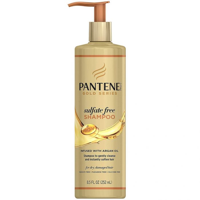 Pantene Gold Series Sulfate Free Shampoo 8.5 oz