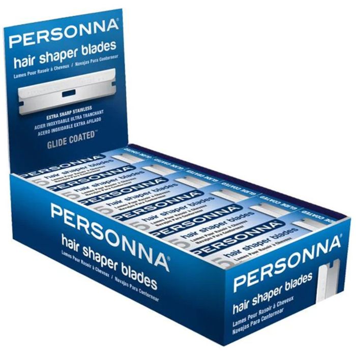 Personna Hair Shaper Blades - 60 Blades #BP8800 [5 Blades x 12 Pack]