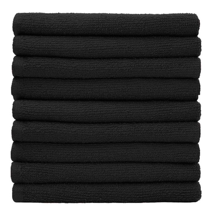ProTex Bleach Guard Towels 9 Packs - Black