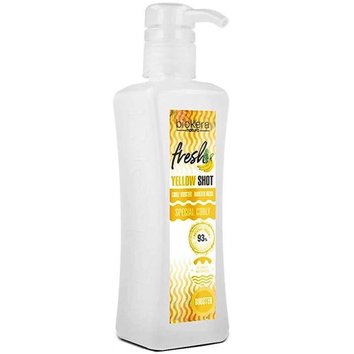 Salerm Biokera Curly Booster Yellow Shot 10.4 oz #1214