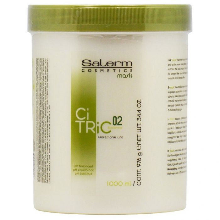 Salerm Citric Balance 02 Hair Mask 34.4 oz