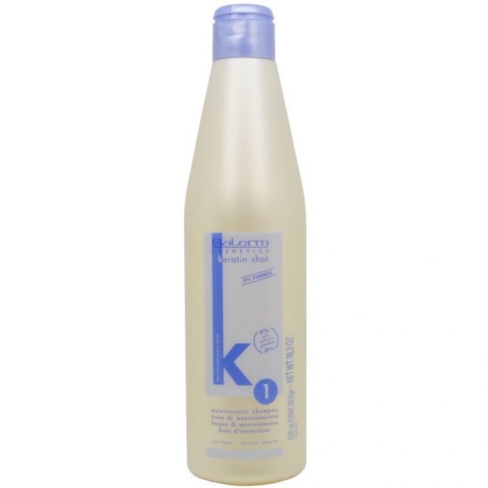 Salerm Keratin Shot Maintenance Shampoo 18.2 oz