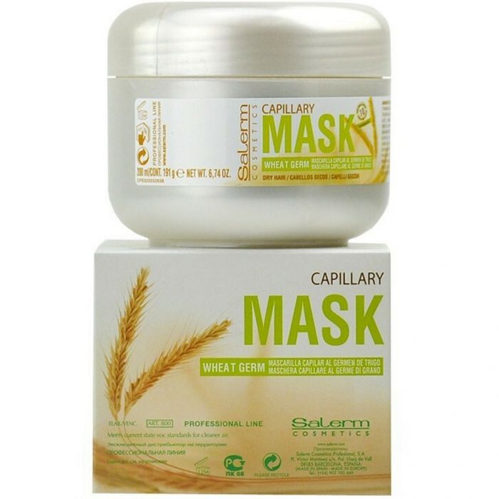 Salerm Mascarilla Wheat Germ Capillary Mask 6.74 oz