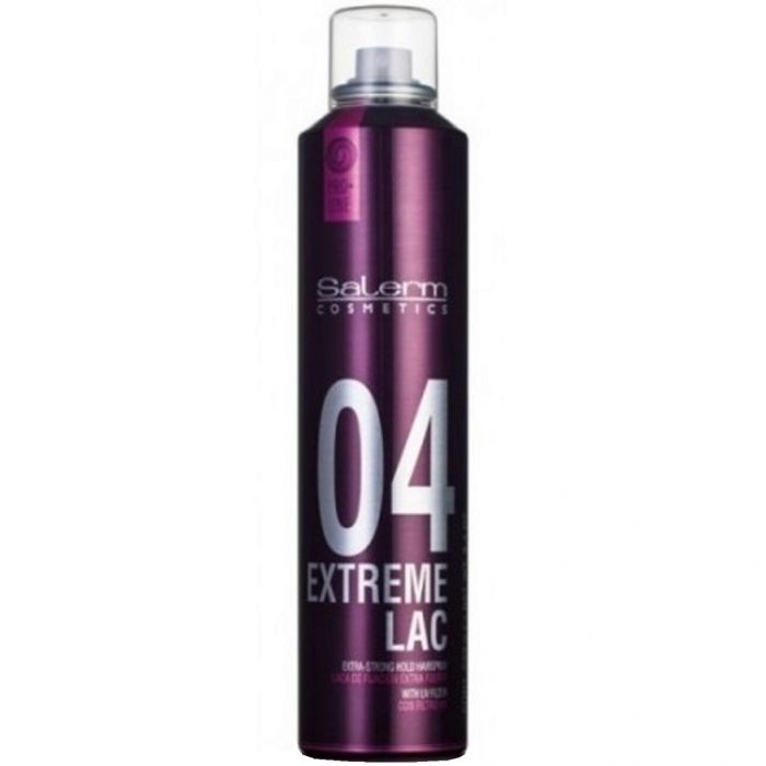 Salerm Pro Line 04 Extreme Lac Extra-Strong Hold Hairspray 8.4 oz
