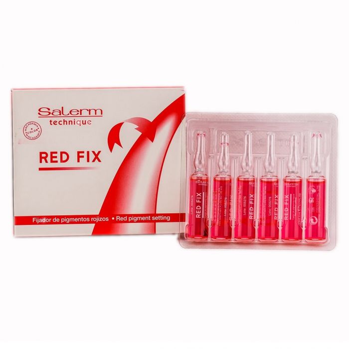 Salerm Red Fix Amples 0.17 oz - 12 Vials