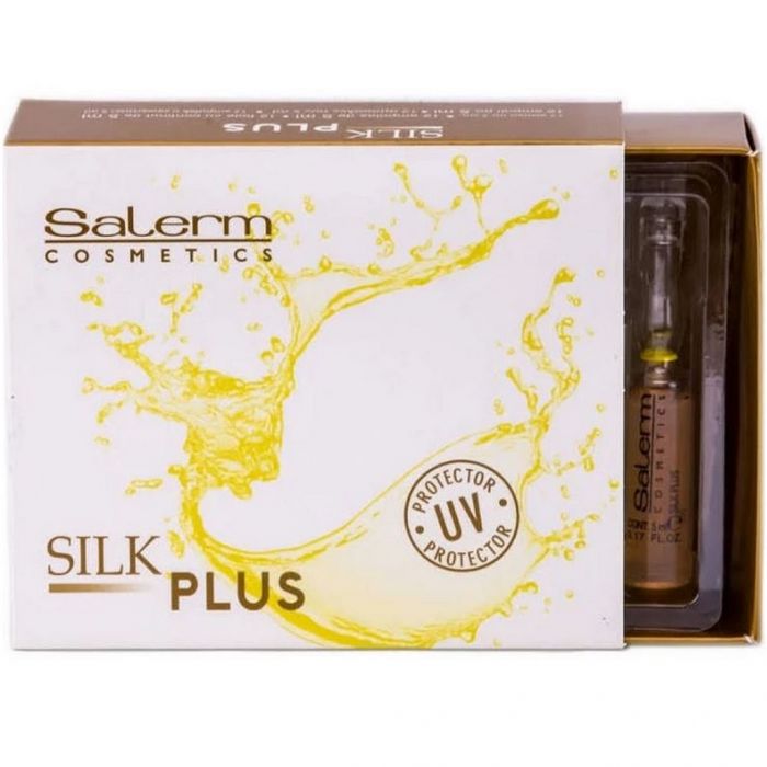 Salerm Silk Plus Amples 0.17 oz - 12 Vials